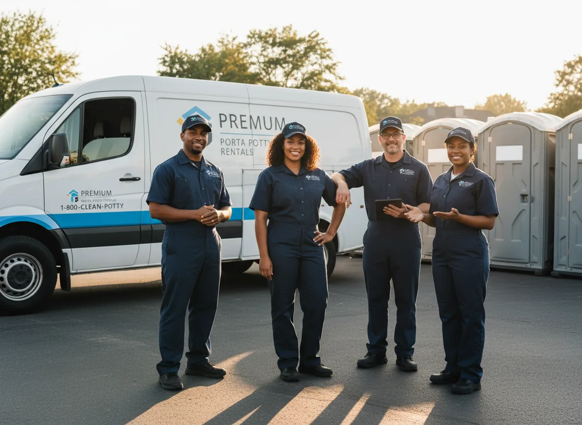 VIP Portable Toilets company in Rew, PA